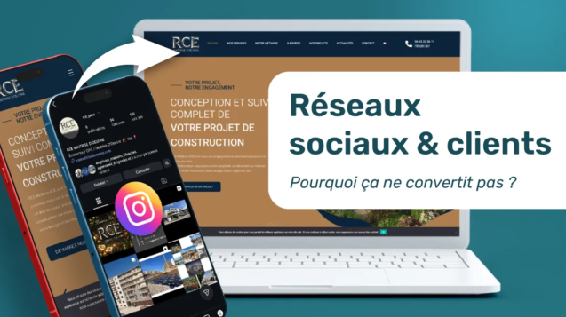 Réseaux sociaux ne générant pas de clients faute de stratégie