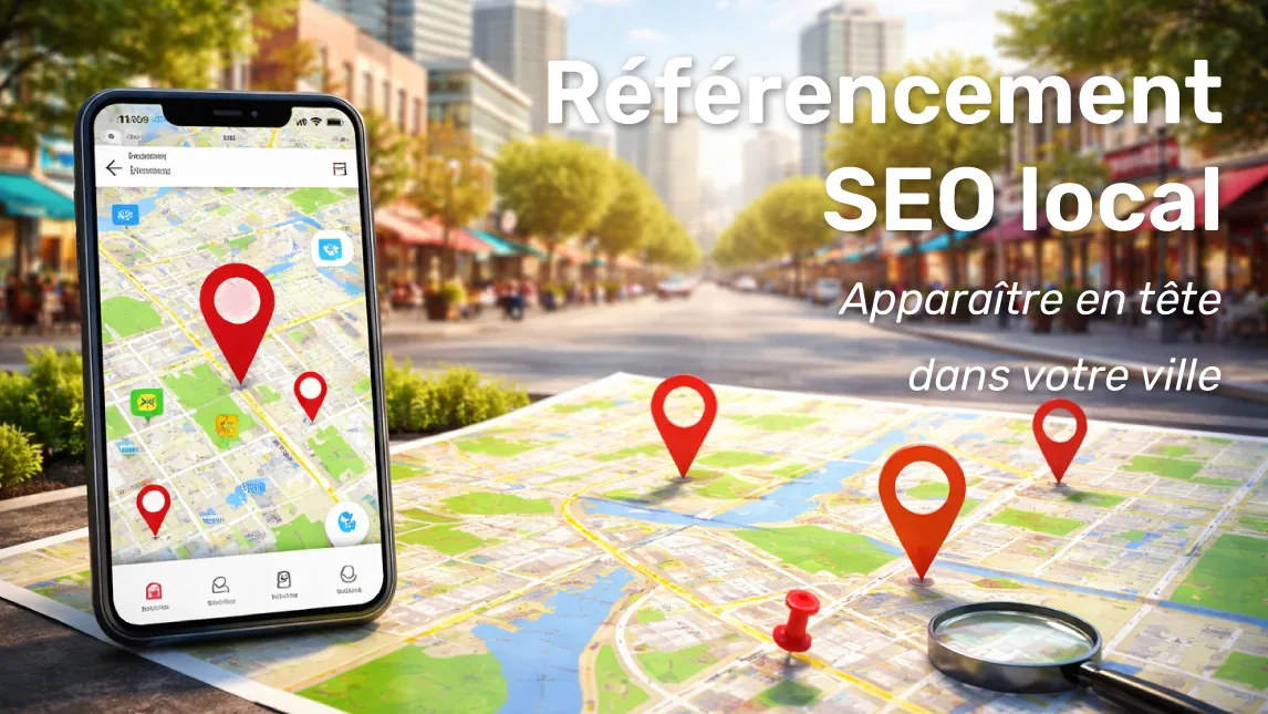 SEO local avec positionnement Google Maps dans une ville