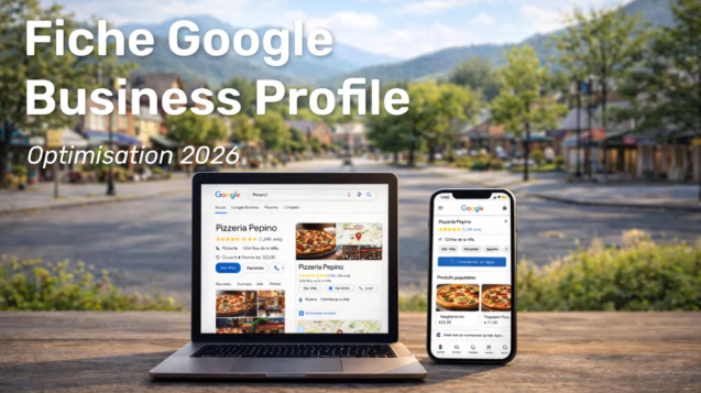 Fiche Google Business Profile optimisée pour SEO local en 2026