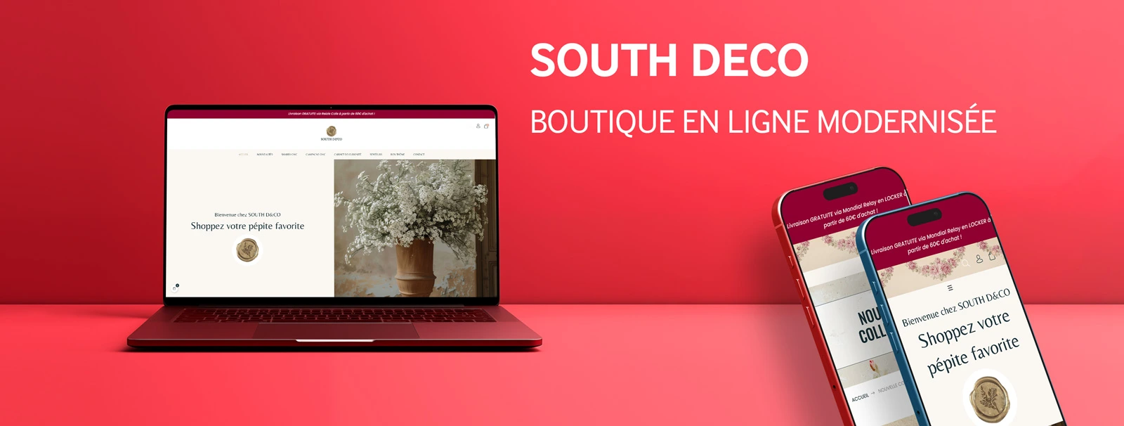 Refonte site e-commerce : comparaison avant après d’une boutique en ligne optimisée (performance, tunnel d’achat, réassurance)