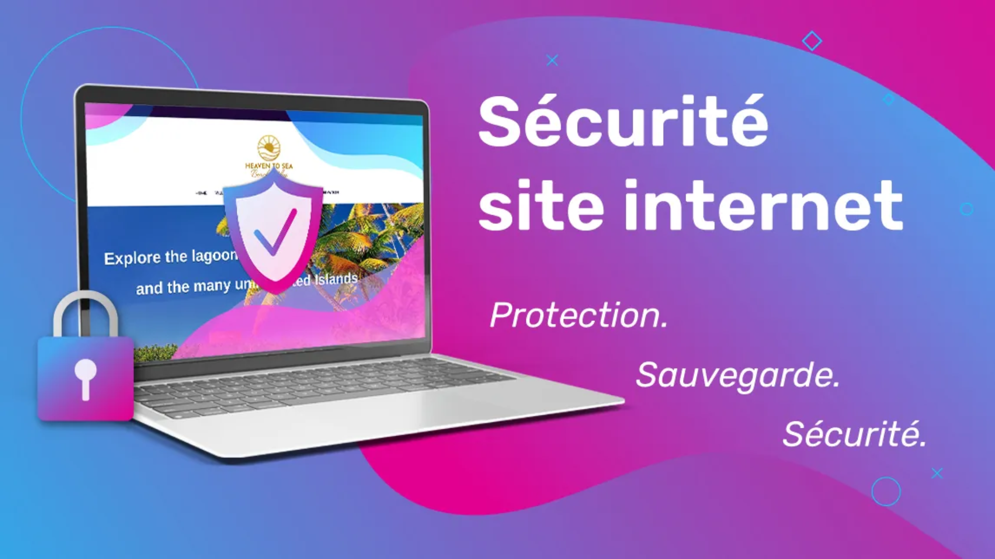 Sécurité site internet avec protection contre piratage et sauvegardes