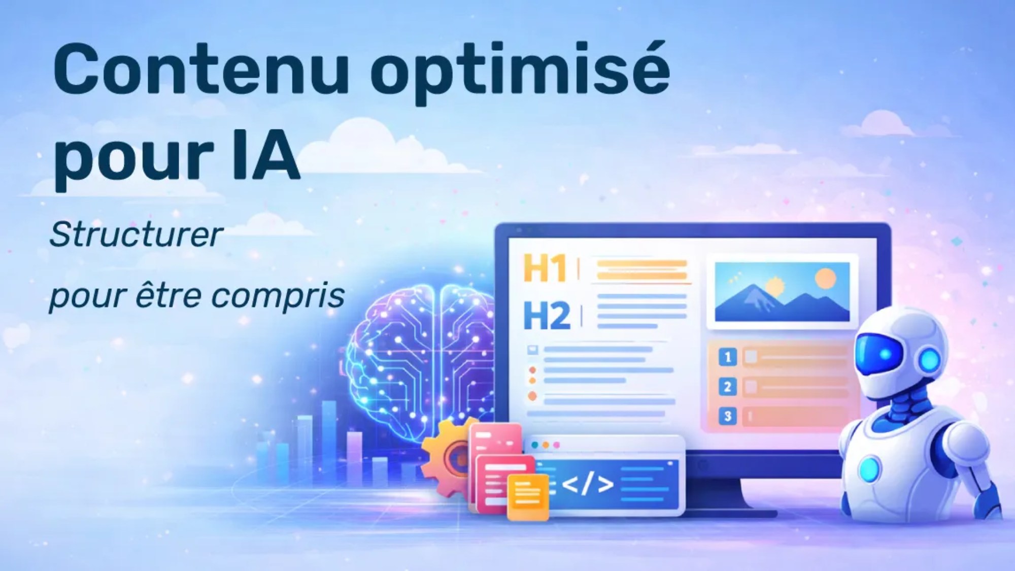 Contenu optimisé pour IA structuré pour compréhension par intelligence artificielle