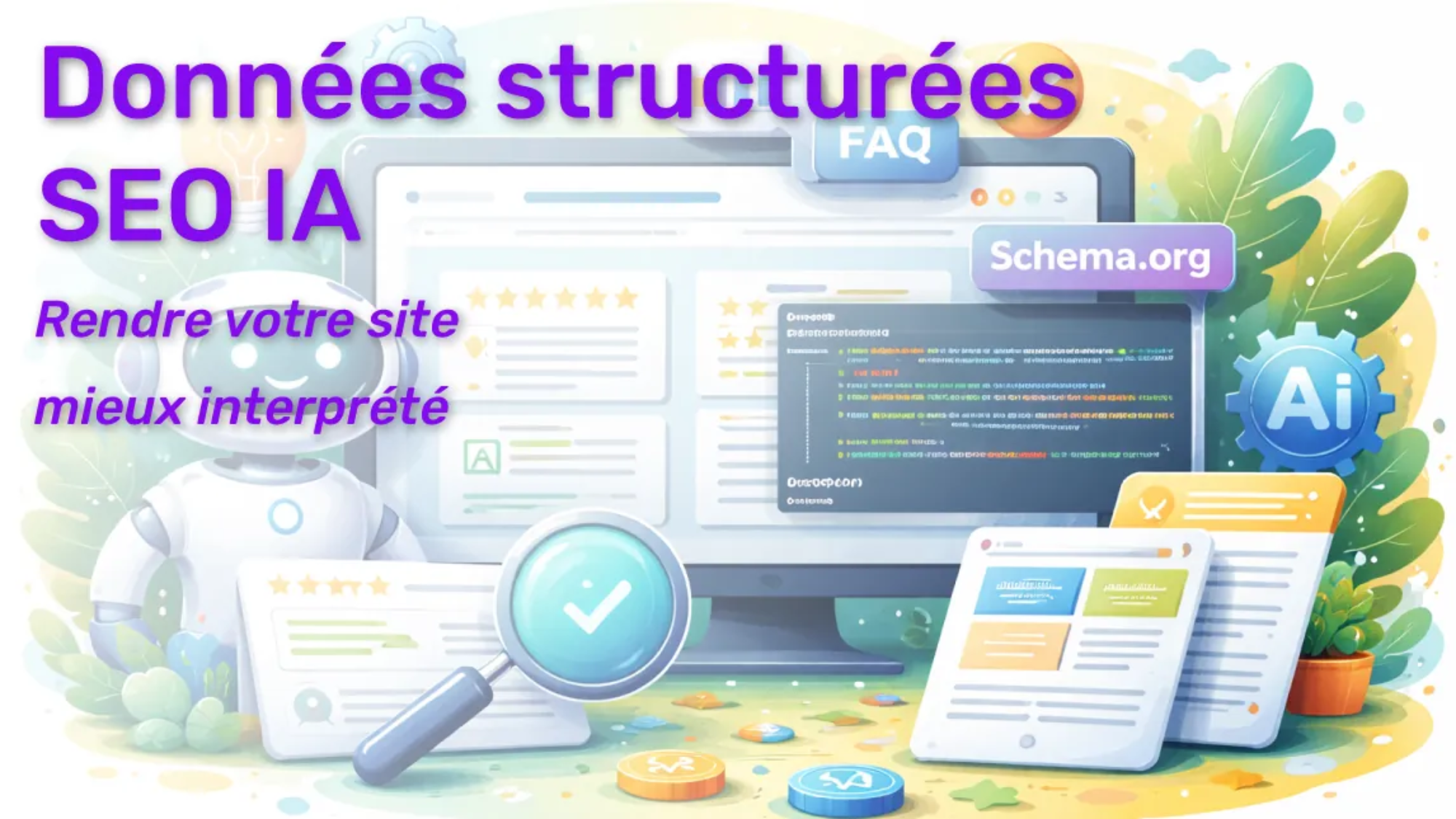 Données structurées SEO IA pour rendre un site plus lisible et mieux interprété