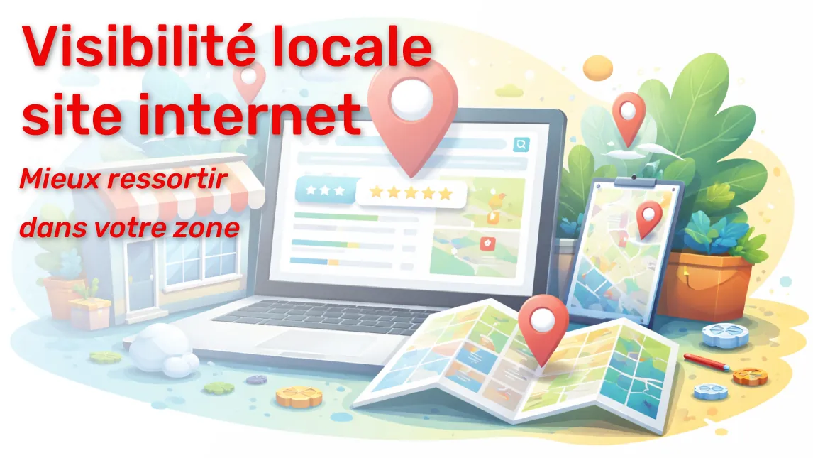 Améliorer visibilité locale site internet avec structure claire et ancrage géographique