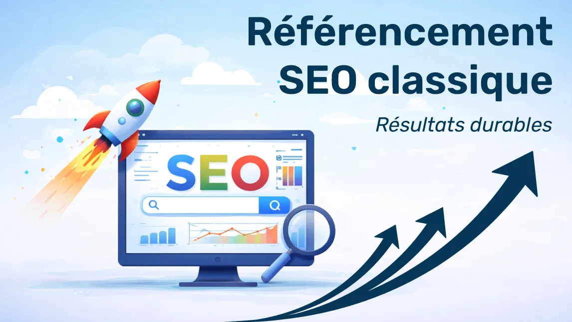 SEO classique générant des résultats durables et une croissance progressive