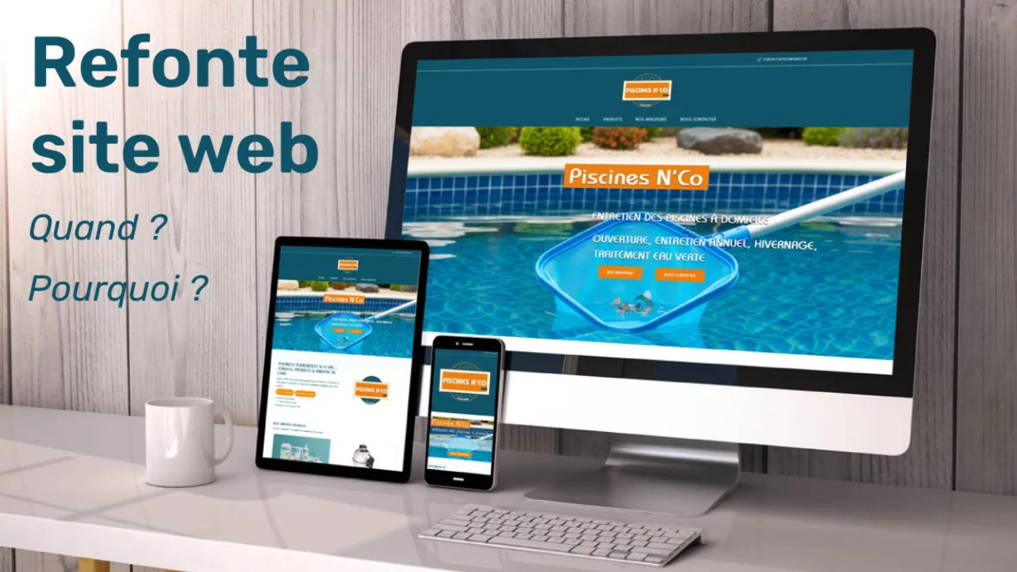 Refonte site internet moderne optimisé SEO