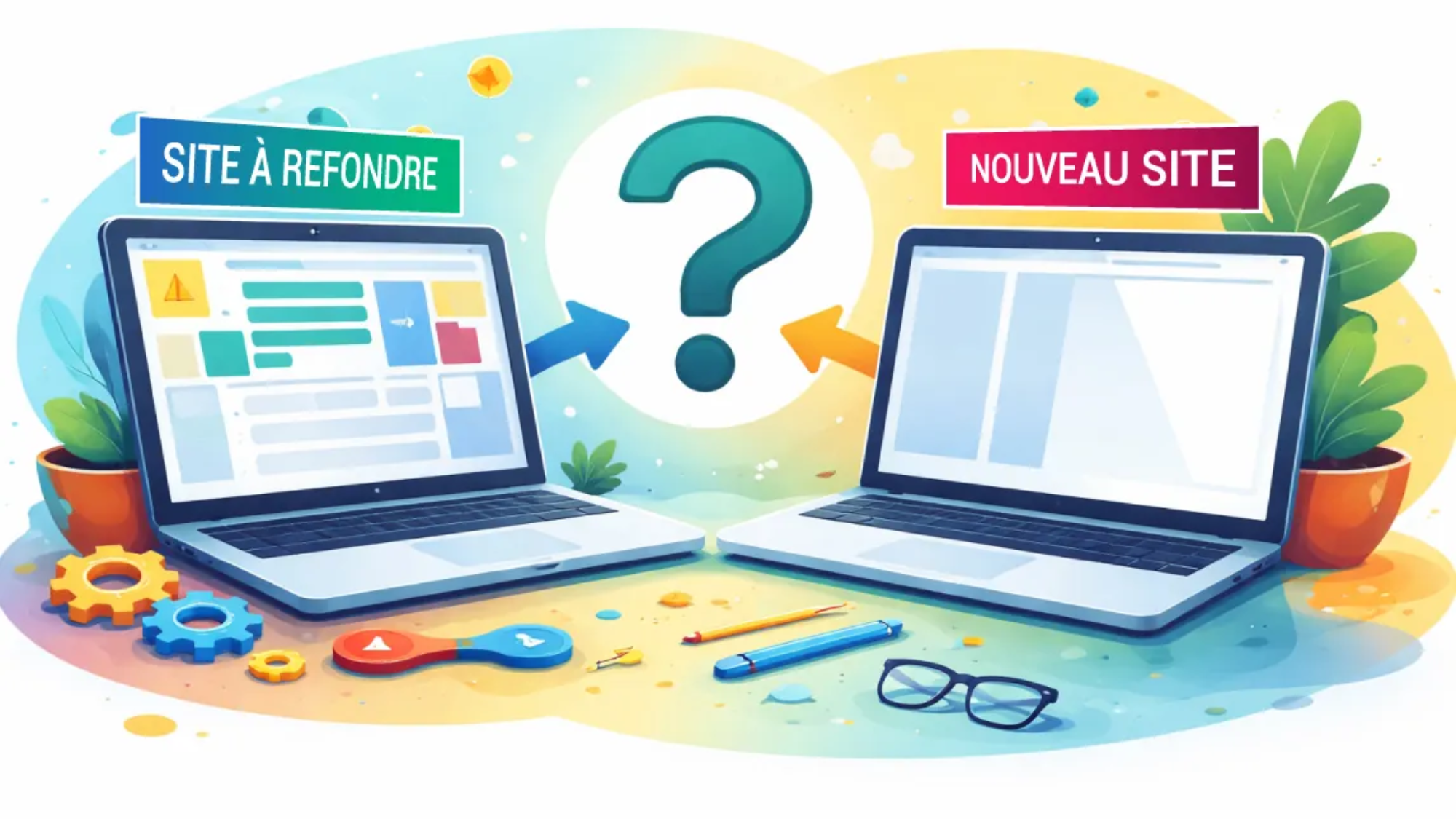 Choisir entre création de site vitrine ou refonte selon l’existant et les objectifs