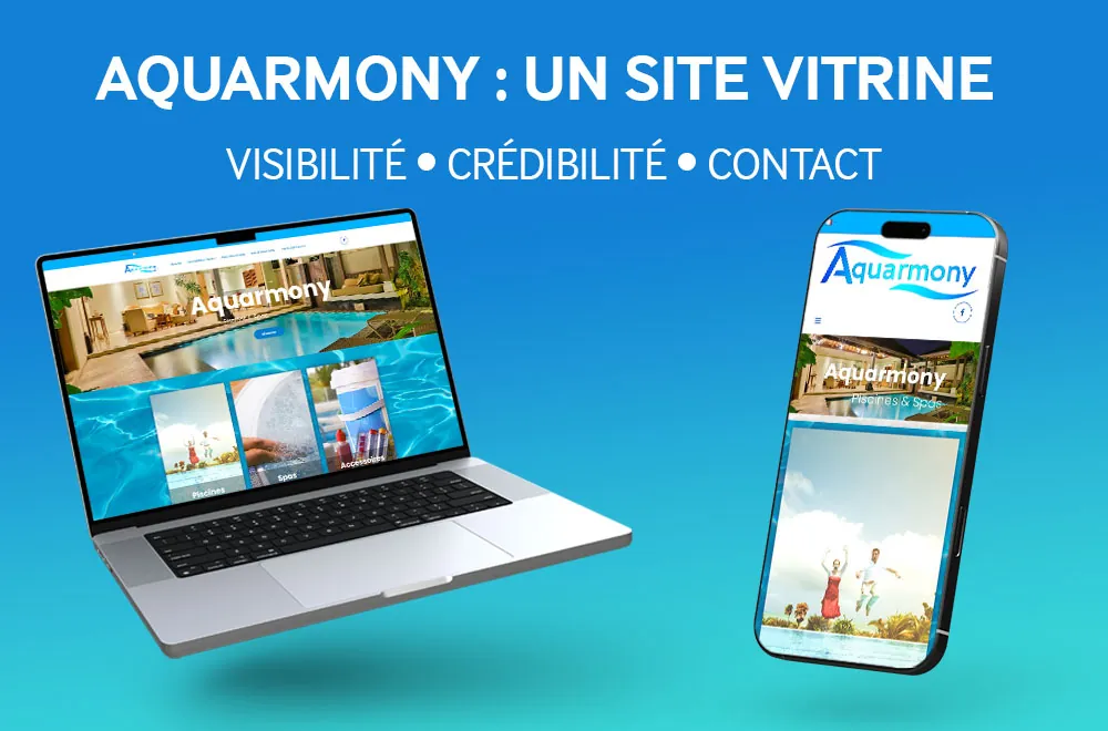 Création de site vitrine au Luc : exemple de site clair, responsive et orienté conversion