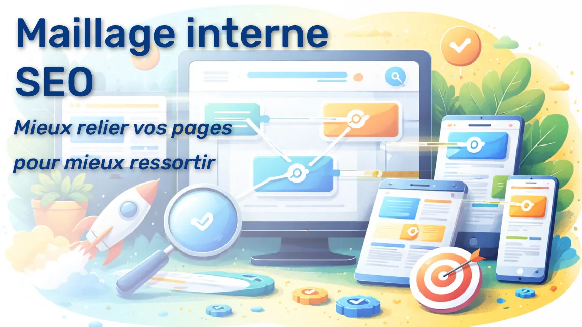 Maillage interne SEO entre pages stratégiques pour renforcer la visibilité d’un site
