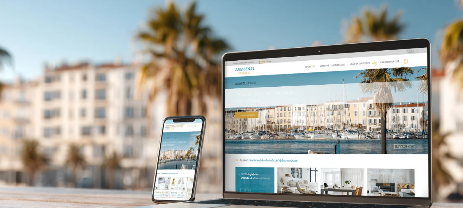 Agence web à Hyères avec accompagnement digital local dans le Var