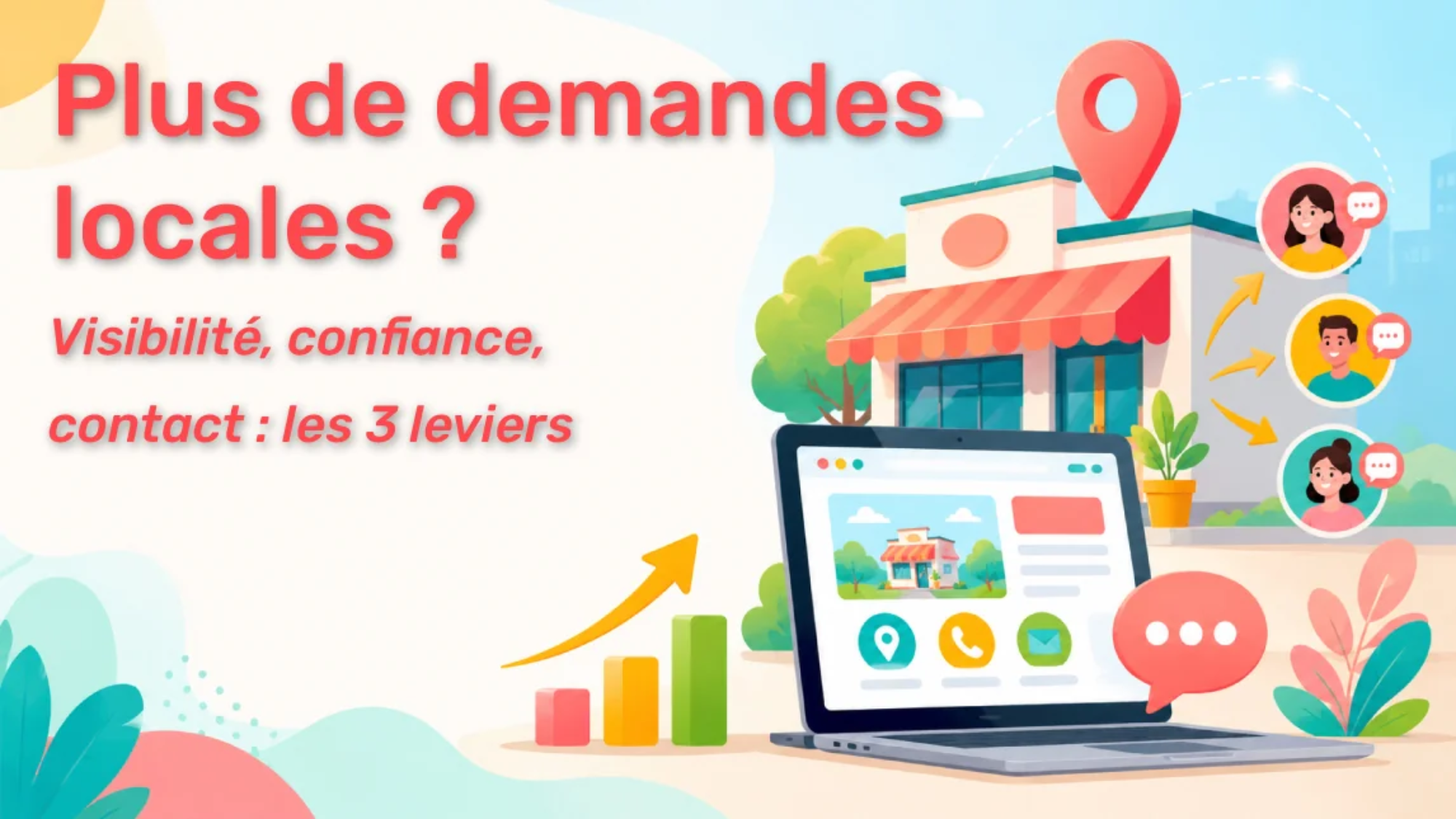 Générer des demandes locales avec un site internet professionnel