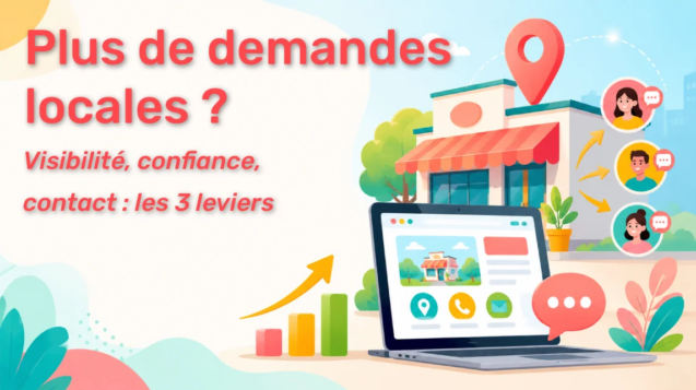 Générer des demandes locales avec un site internet professionnel