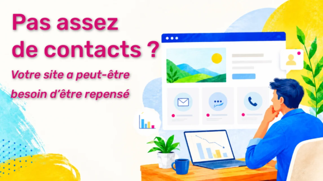 Site internet ne génère pas de contacts pour une entreprise locale
