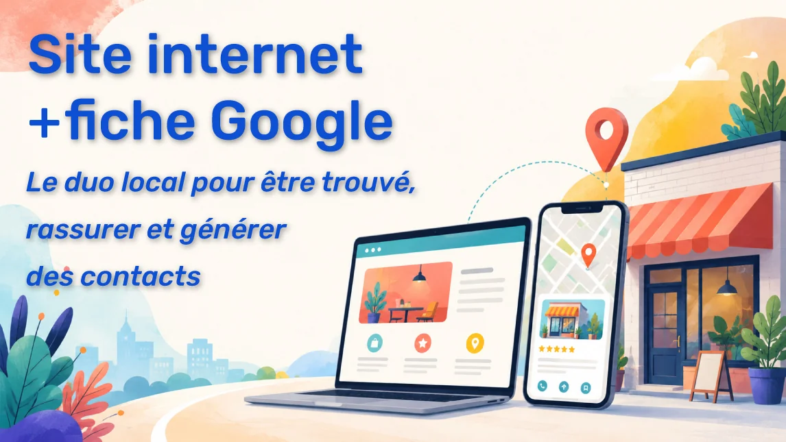 Site internet et fiche Google pour les entreprises locales